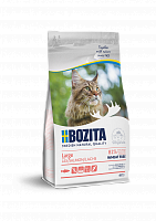 Bozita Large Wheat free Salmon сухой корм для молодых и взрослых кошек крупных пород с лососем, без пшеницы