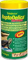 Tetra ReptoMin Delica Shrimps  креветки лакомство для водных черепах 