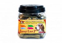 GreenQZin Лакомство для собак Жевательная косточка Доктор Клык со вкусом индейки 5" (для собак до 25 кг) туба