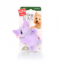 GiGwi Игрушка для собак, слон с 2-мя пищалками