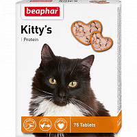 Beaphar Kitty's + Protein кормовая добавка для кошек с протеином