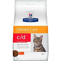 Корм для кошек Hill's Prescription Diet c/d Feline Urinary Stress при стрессе и цистите, Курица