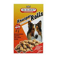 Dr. Alder's Knusper Rolls лакомство для собак бисквиты с мясной начинкой