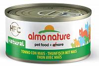Almo Nature Legend консервы для кошек с тунцом и сладкой кукурузой