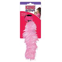 Игрушка для кошек Kong «Дикий хвост» с хвостом из перьев, 18 см