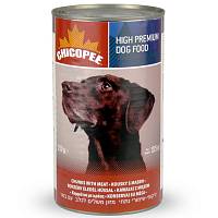 Chicopee Dog Chunks Meat консервы для собак всех пород и возрастов с кусочками говядины в соусе