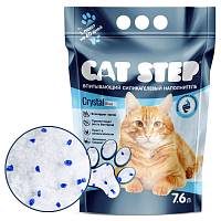 Cat Step Crystal Blue наполнитель для кошачьих туалетов силикагель