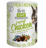 Brit Care Superfruits Chicken лакомство для кошек с курицей