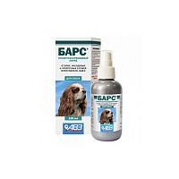 Агроветзащита АВЗ Барс спрей для собак инсектоакарицидный 100мл *18