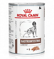 Royal Canin Vet Gastro Intestinal Low Fat консервы для собак с ограниченным содержанием жиров при нарушениях пищеварения