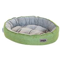 Rogz Лежанка для кошек серии Cuddle Oval Podz, размер M (130х390х560 мм) зеленый