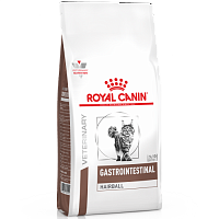 ROYAL CANIN VD GASTRO INTESTINAL HAIRBALL CONTROL сухой корм диета для кошек при нарушении пищеварения и для профилактики образования волосяных комочков