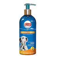 Cliny шампунь-кондиционер для короткошерстных собак Питание и блеск