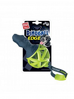 Игрушка для собак GiGwi "DINOBALL" Динобол Т-рекс, черно-зеленый