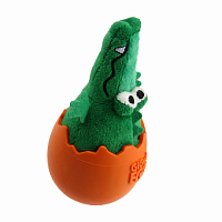 GiGwi Игрушка для собак "GIGWI EGG" Крокодил с пищалкой