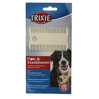 Расческа для короткой шерсти животных Trixie, двусторонняя 9 см