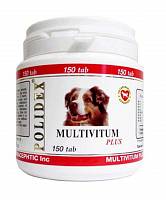 Polidex Multivitum plus витамины для щенков и собак мелких и средних пород  поливитаминно-минеральный комплекс