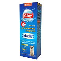 Паста для кошек CLINY 2 в 1 для вывода шерсти, против рвоты и запора со вкусом сыра, 75 мл