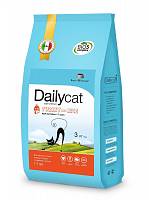 Dailycat Adult Indoor Turkey для домашних кошек с индейкой - 3 кг