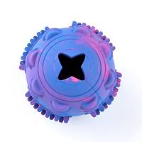 Игрушка для собак Mr.Kranch Мяч разноцветная не ароматизированная 8 см