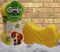 COMFY Darling губка с гелем для мытья собак 4 в 1