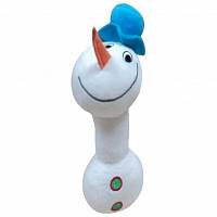 Игрушка для собак GiGwi X-mas Снеговик с пищалкой