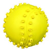 TRIXIE Игрушка Мяч игольчатый из натуральной резины, 6 см
