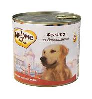 Мнямс консервы для собак Фегато по-Венециански, телячья печень с пряностями