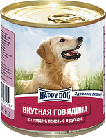 HAPPY DOG Говядина с сердцем, печенью и рубцом