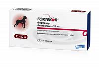 Novartis Фортекор №14 для лечения сердечной недостаточности у собак таблетки