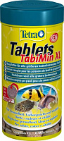 TetraTabletsTabiMin XL корм для всех видов донных рыб в виде крупных двухцветных таблеток 