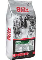 Сухой корм для собак всех пород старше 7 лет Blitz Sensitive Senior