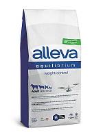 Корм для взрослых собак всех пород Alleva Эквилибриум для контроля веса 12 кг