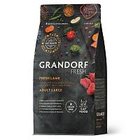 Сухой корм для крупных кошек GRANDORF Fresh Cat LARGE Lamb&Sweet Potato Свежее Беззерновой с живыми пробиотиками, мясо ягненка с бататом