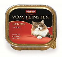 Animonda Vom Feinsten Senior консервы для кошек старше 7 лет с говядиной