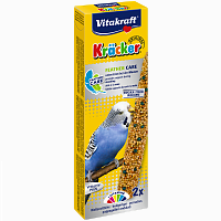 Лакомство для волнистых попугаев VITAKRAFT Feather Care крекеры при линьке 2 шт