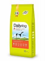 Сухой корм Dailydog Adult Medium Breed для взрослых собак средних пород с индейкой и рисом - 12 кг