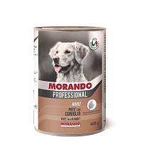 Консервы для собак Morando Professional паштет с кроликом