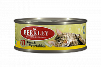 Berkley №11 консервы для кошек тунец с овощами