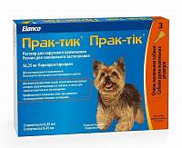 Elanco капли на холку для собак 2-4,5 кг Прак-тик от блох, вшей, власоедов и иксодовых клещей