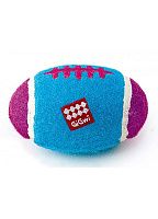 GiGwi Игрушка для собак, маленький регби, мяч с пищалкой, 10 см