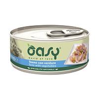 Oasy Wet dog Specialita Naturali Tuna Vegetables дополнительное питание для взрослых собак с тунцом и овощами в консервах - 150 г
