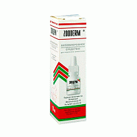 ТОП-ВЕТ Зоодерм антимикробное средство с противовоспалительным и ранозаживляющим свойствами 10мл