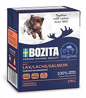 Bozita Salmon консервы для собак кусочки в желе с лососем
