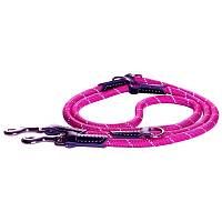 Поводок перестежка для собак ROGZ Rope L-12мм 2 м (Розовый HLMR12K)