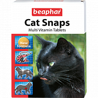 Кормовая добавка для кошек Beaphar Cat Snaps, 75 табл