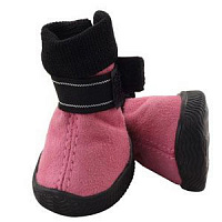 Ботинки для собак Triol розовые №3