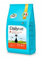 Dailycat Adult Sterli Lite Turkey & Rice для взрослых кастрированных и стерилизованных кошек с индейкой и рисом - 1.5 кг