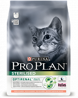 PRO PLAN "Sterilised" стерилизованным кошкам c лососем