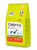 Сухой корм Dailydog для собак мелких пород с индейкой и ячменем - 1,5 кг